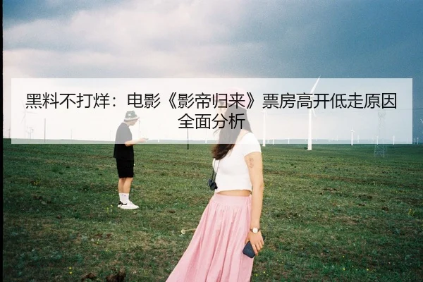 黑料不打烊：电影《影帝归来》票房高开低走原因全面分析